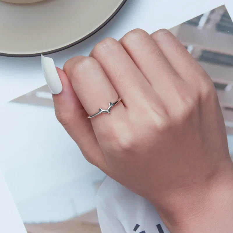 (bilde for) Pandora Style Fox Open Ring - SCR868 - Vis 5