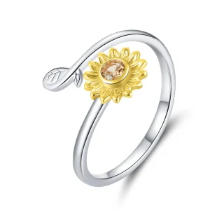 (bilde for) Pandora Style Fresh Daisy Open Ring - BSR127