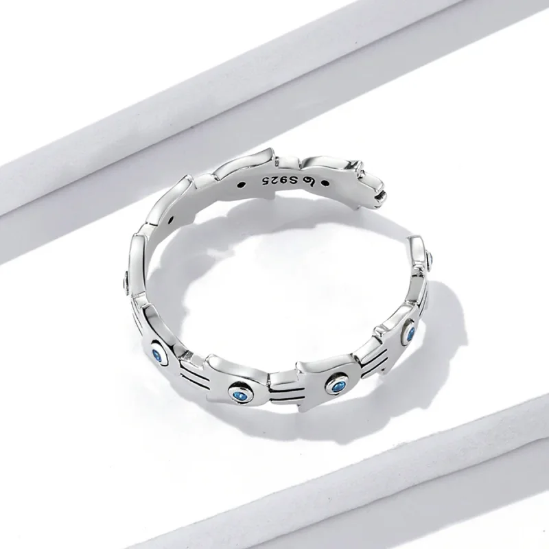 (bilde for) Pandora Style Hand of Fatima Open Ring - BSR237 - Vis 4