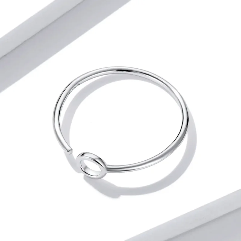 (bilde for) Pandora Style Little Circle Open Ring - BSR204 - Vis 2