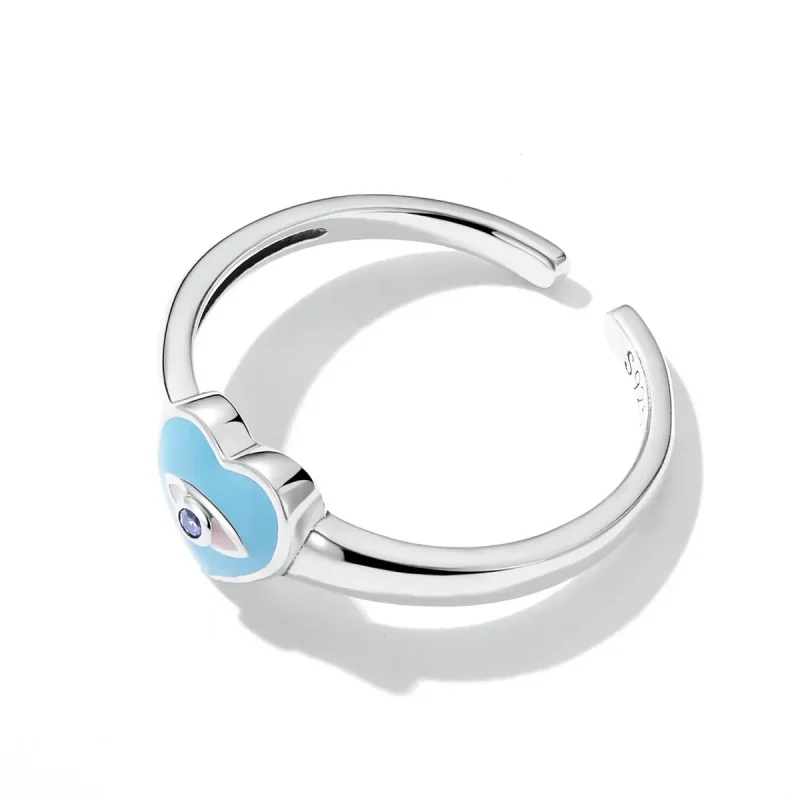 (bilde for) Pandora Style Love Devil Eyes Open Ring - SCR806 - Vis 4