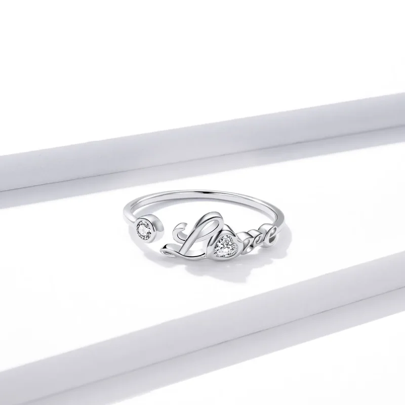 (bilde for) Pandora Style Love Open Ring - BSR146 - Vis 2