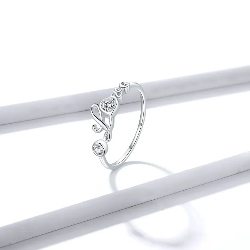 (bilde for) Pandora Style Love Open Ring - BSR146 - Vis 4