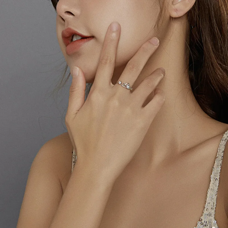 (bilde for) Pandora Style Love Open Ring - BSR146 - Vis 6