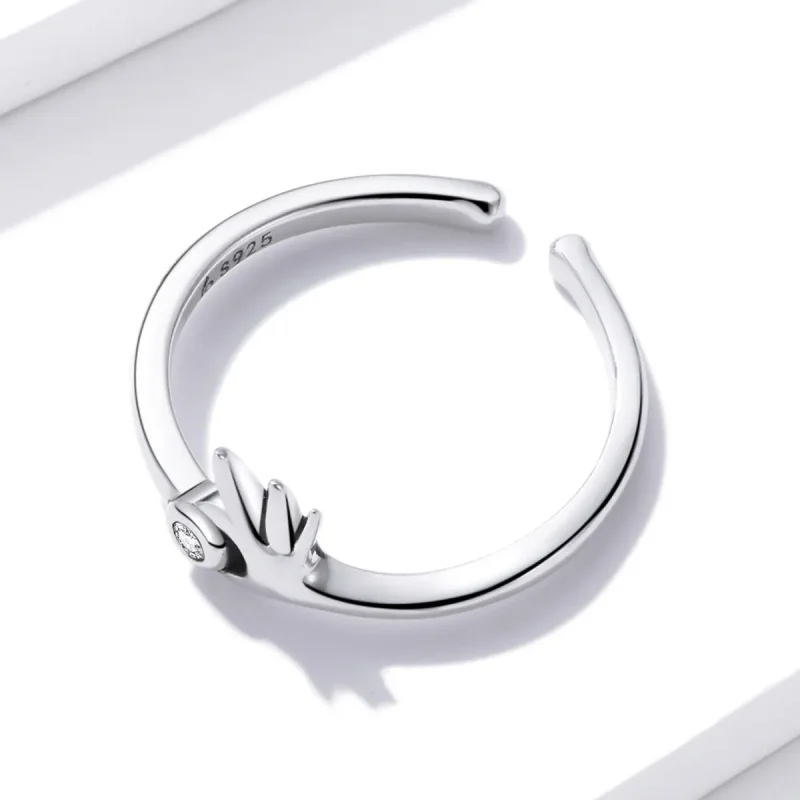 (bilde for) Pandora Style Ok Open Ring - BSR198 - Vis 3