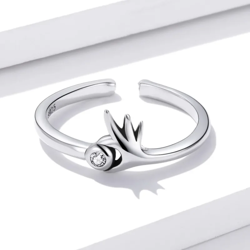 (bilde for) Pandora Style Ok Open Ring - BSR198 - Vis 4