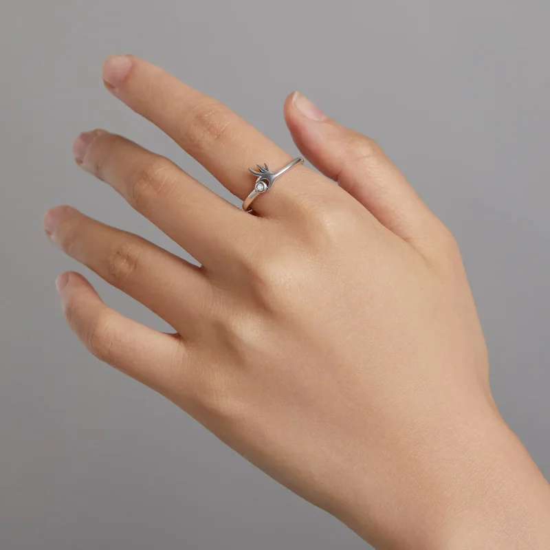 (bilde for) Pandora Style Ok Open Ring - BSR198 - Vis 8