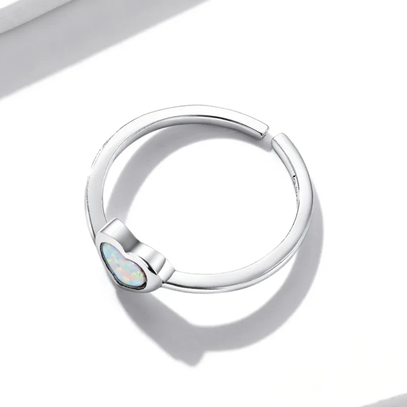 (bilde for) Pandora Style Opal Love Open Ring - BSR234 - Vis 3