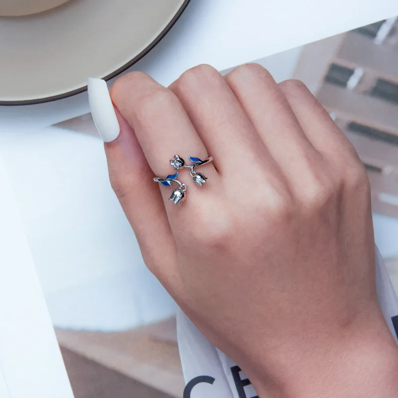 (bilde for) Pandora Style Orchid Open Ring - BSR287 - Vis 5