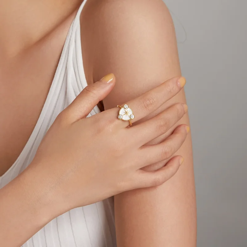 (bilde for) Pandora Style Personality Star Åpen Ring - SCR733 - Vis 7