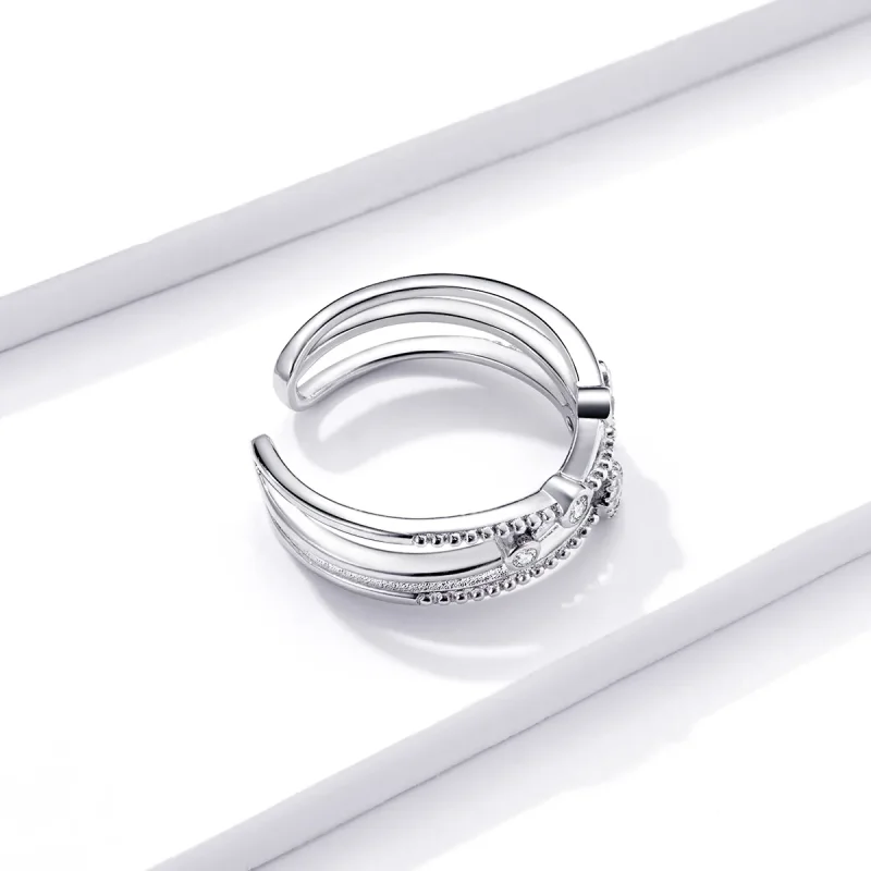 (bilde for) Pandora Style Shine Star Open Ring - BSR162 - Vis 3