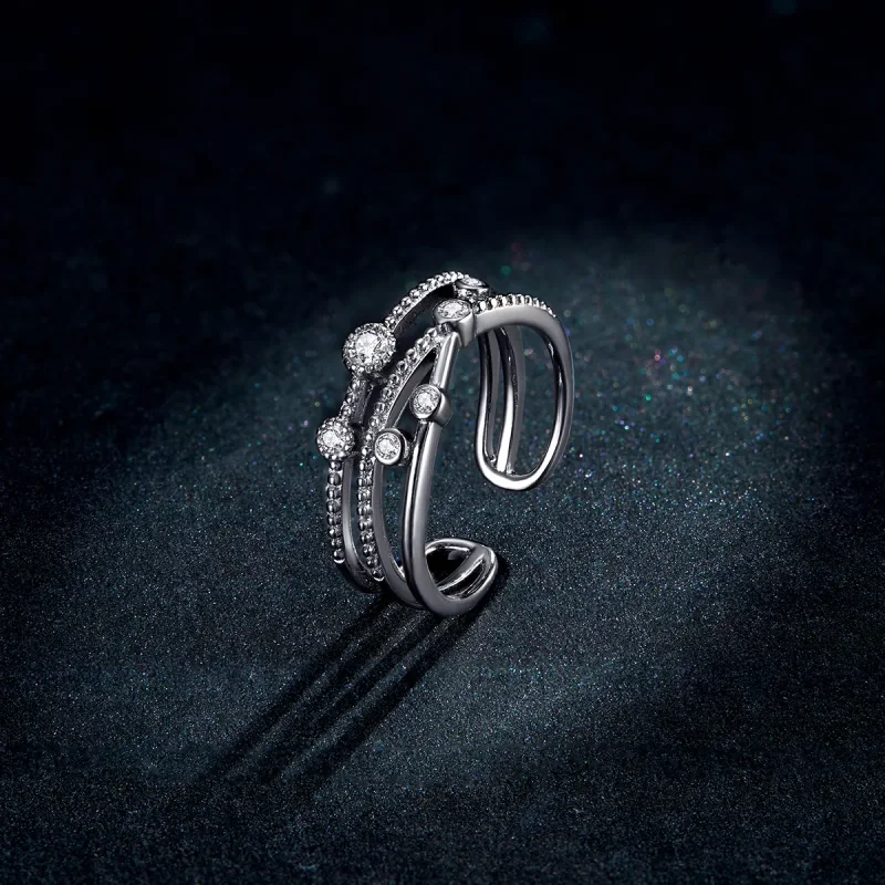 (bilde for) Pandora Style Shine Star Open Ring - BSR162 - Vis 5