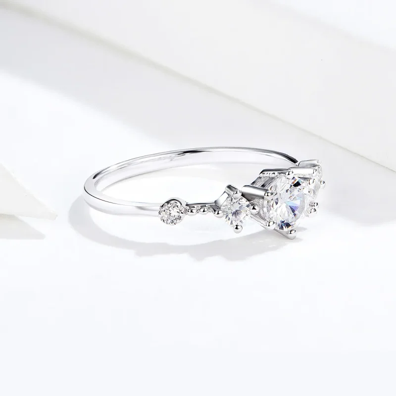 (bilde for) Pandora Style Silver Cherise Ring - SCR568 - Vis 2
