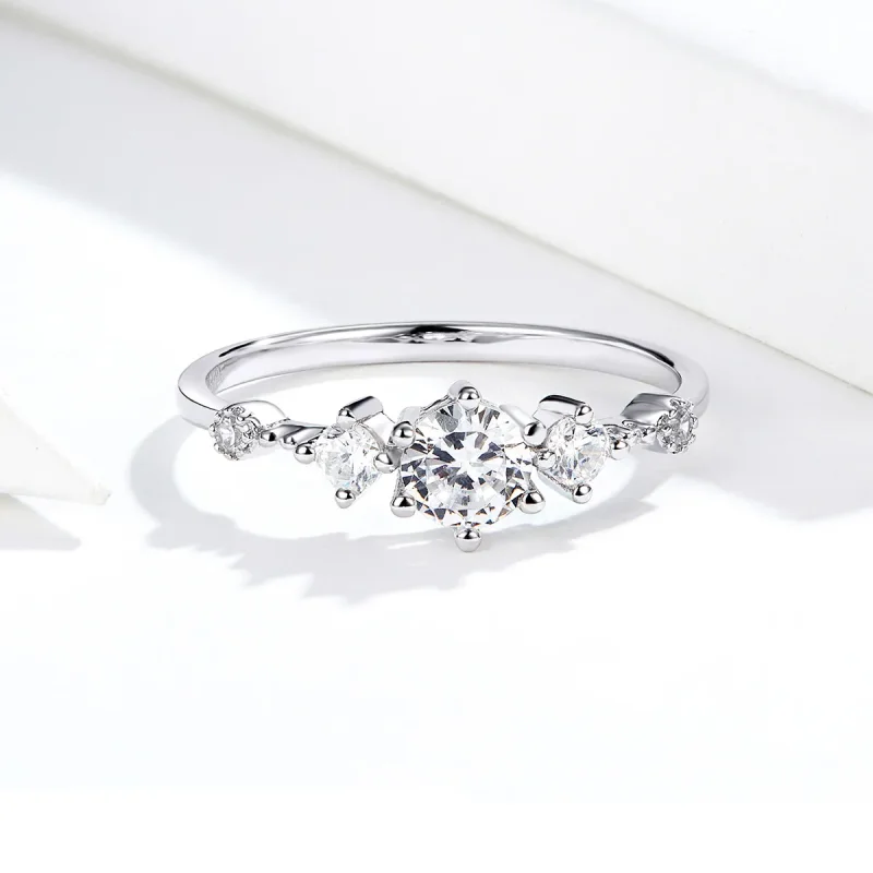 (bilde for) Pandora Style Silver Cherise Ring - SCR568 - Vis 4