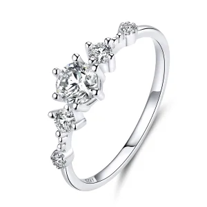 (bilde for) Pandora Style Silver Cherise Ring - SCR568