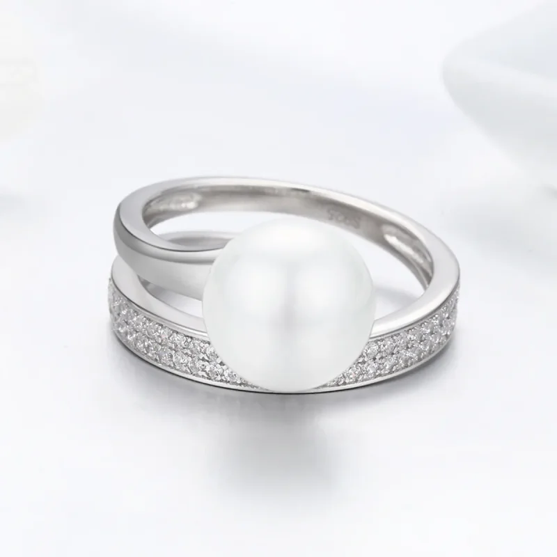 (bilde for) Pandora Style Silver Declaration of Grace Ring - SCR231 - Vis 5