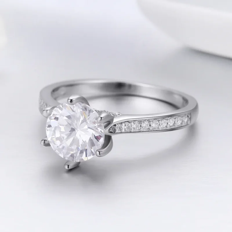 (bilde for) Pandora Style Silver Eternity Ring - SCR342 - Vis 4