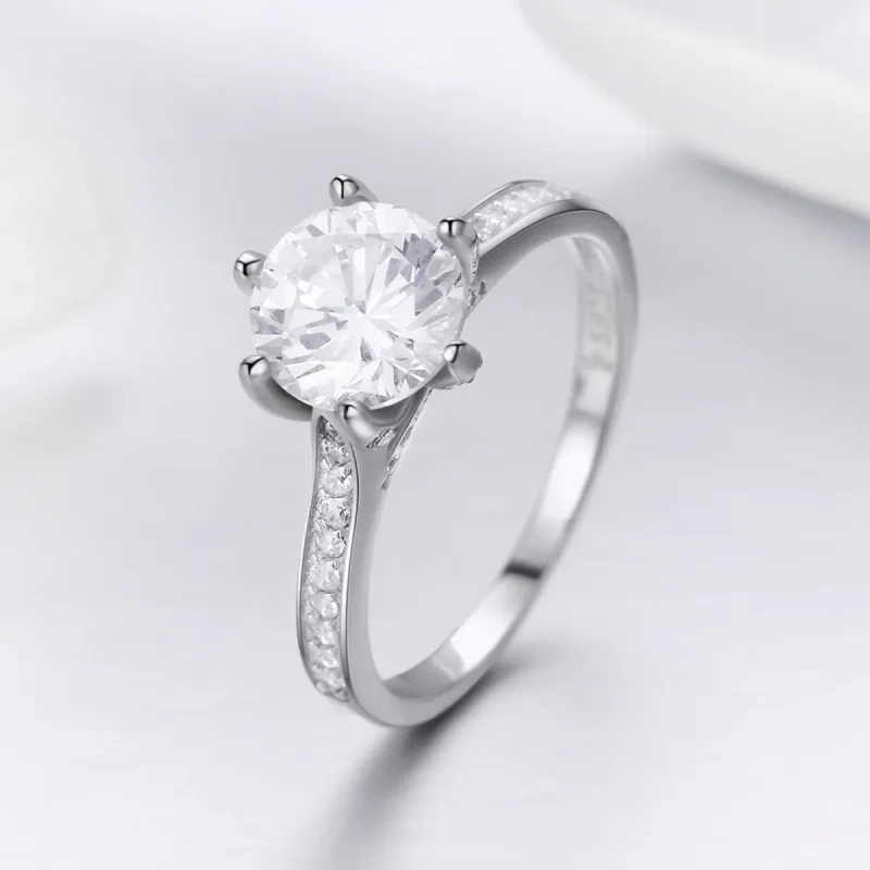 (bilde for) Pandora Style Silver Eternity Ring - SCR342 - Vis 6
