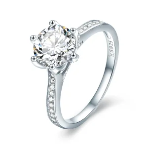 (bilde for) Pandora Style Silver Eternity Ring - SCR342