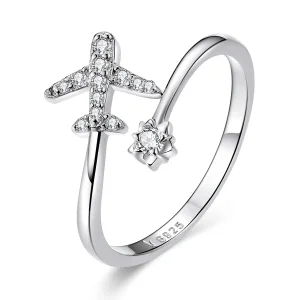 (bilde for) Pandora Style Silver Faraway Open Ring - SCR623