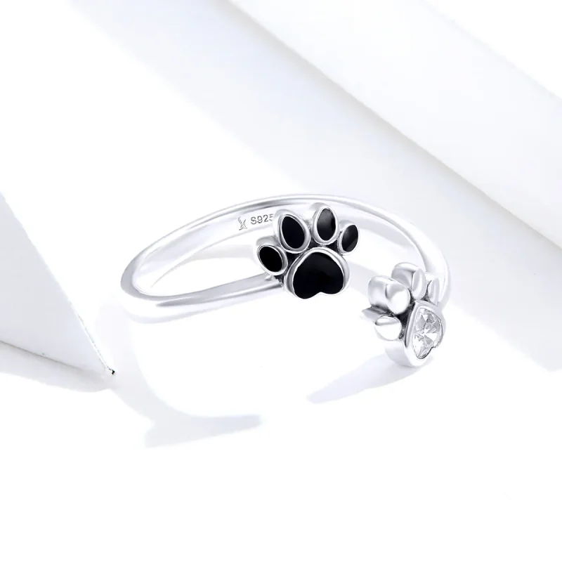 (bilde for) Pandora Style Silver Friendships Åpen Ring - SCR605 - Vis 3
