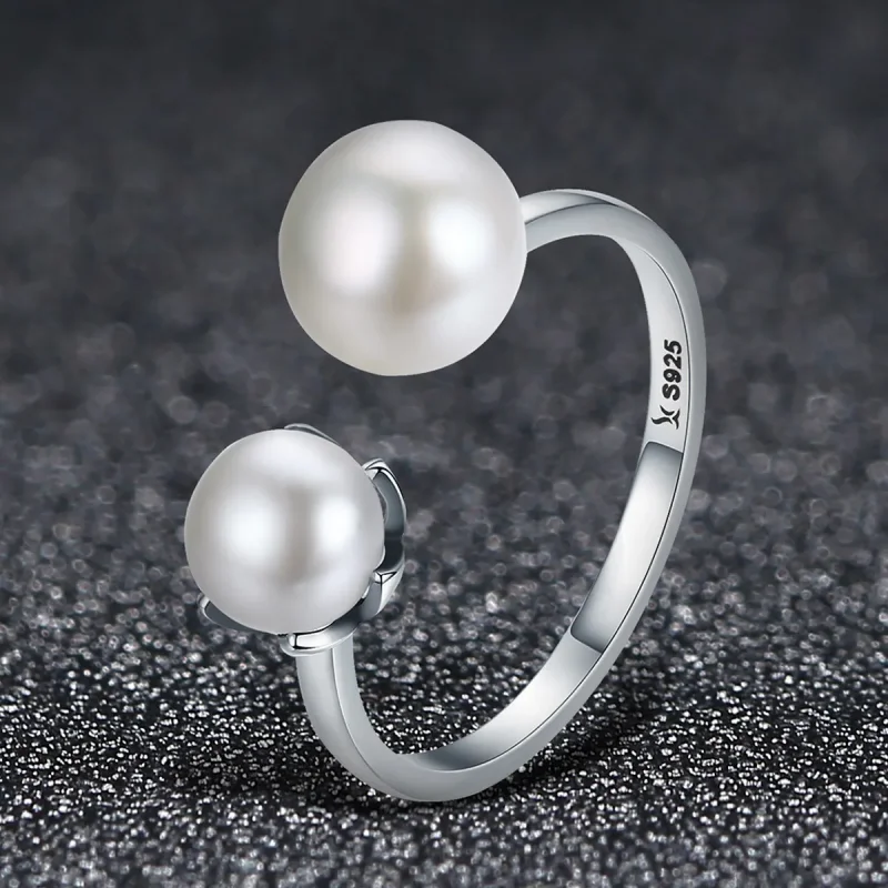 (bilde for) Pandora Style Silver Infatuate of Love Ring - SCR192 - Vis 3