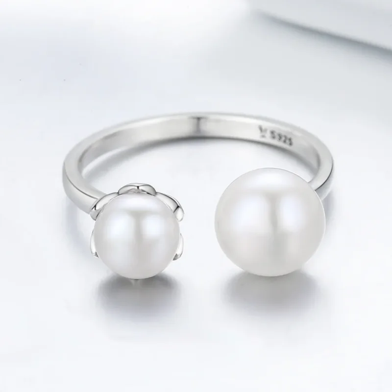 (bilde for) Pandora Style Silver Infatuate of Love Ring - SCR192 - Vis 5