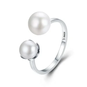 (bilde for) Pandora Style Silver Infatuate of Love Ring - SCR192