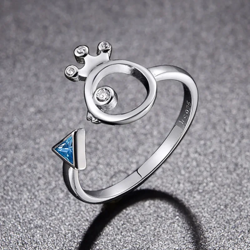 (bilde for) Pandora Style Silver King of Fish Ring - SCR079 - Vis 2