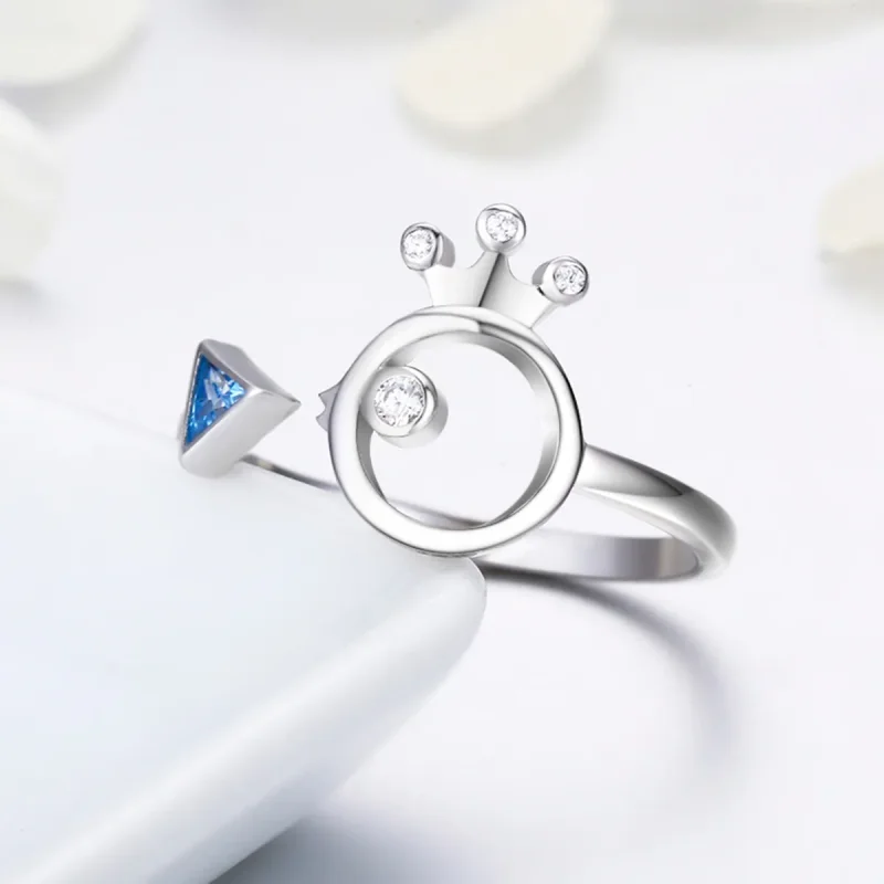(bilde for) Pandora Style Silver King of Fish Ring - SCR079 - Vis 4