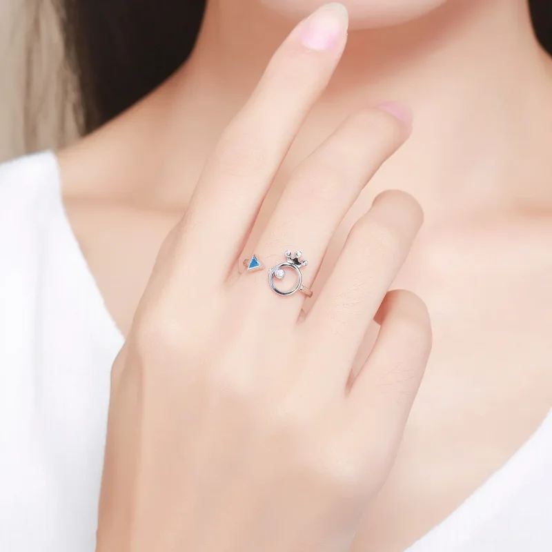 (bilde for) Pandora Style Silver King of Fish Ring - SCR079 - Vis 5