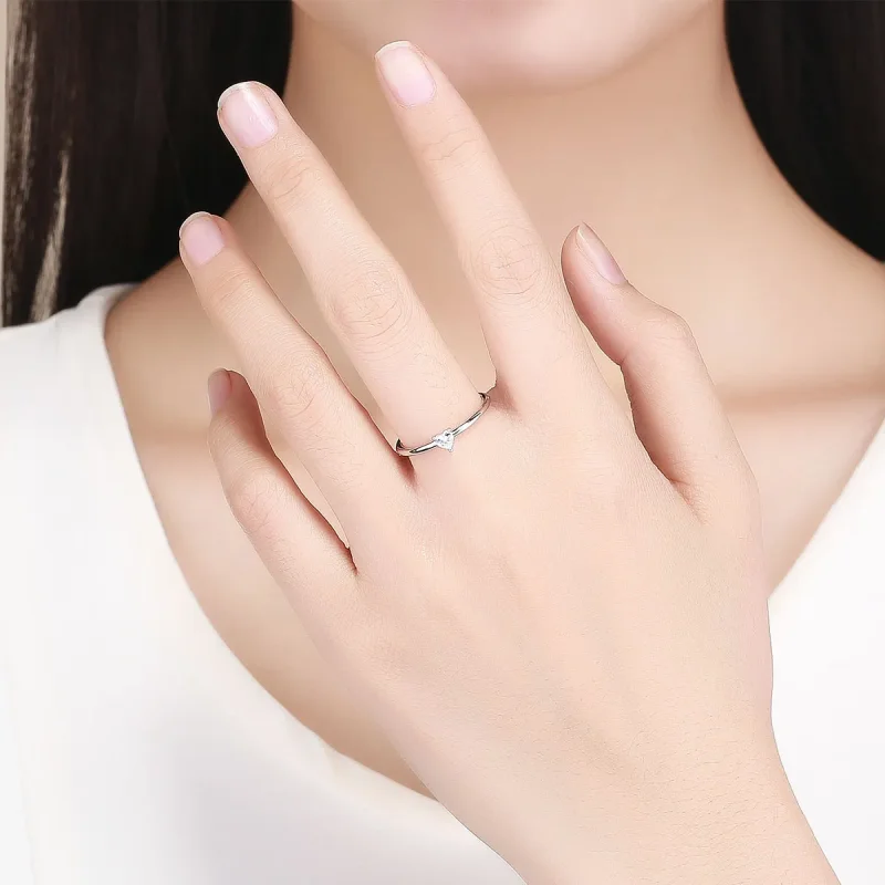 (bilde for) Pandora Style Silver Little Luck Ring - SCR498 - Vis 5