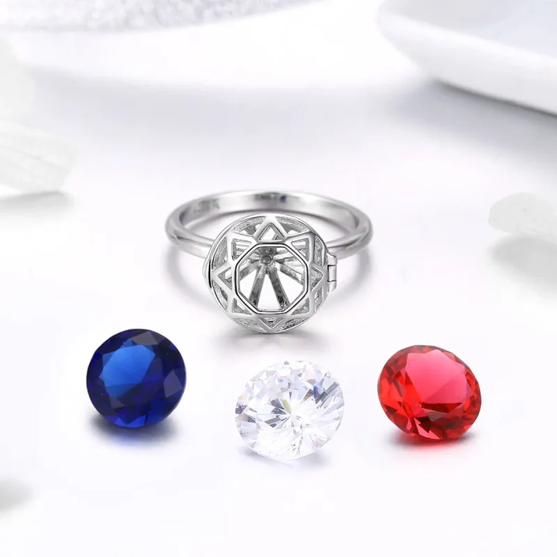 (bilde for) Pandora Style Silver Love Testimony Ring - SCR492 - Vis 3
