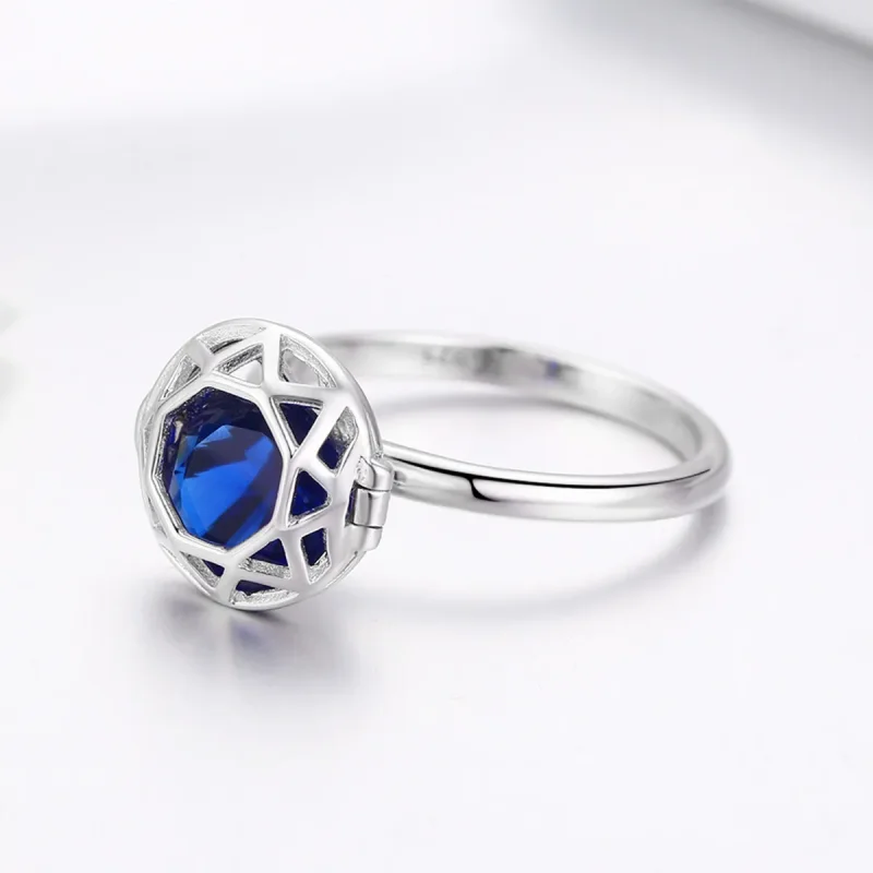 (bilde for) Pandora Style Silver Love Testimony Ring - SCR492 - Vis 5