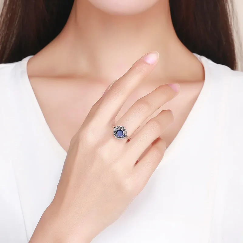(bilde for) Pandora Style Silver Love Testimony Ring - SCR492 - Vis 7