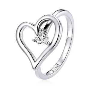 (bilde for) Pandora Style Silver Shining Wish Ring - SCR700