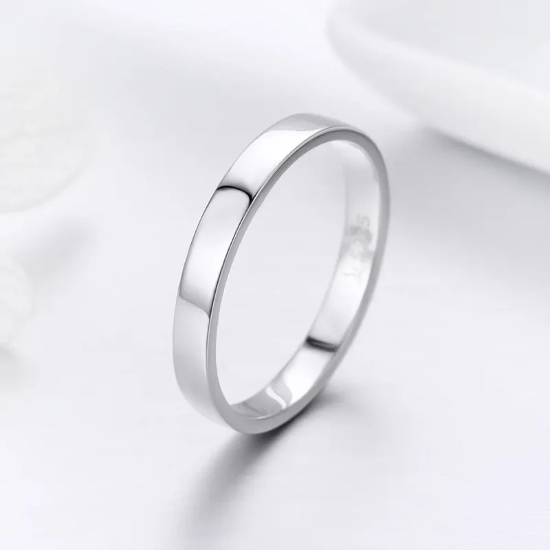(bilde for) Pandora Style Silver Simple Feelings Ring - SCR343 - Vis 6