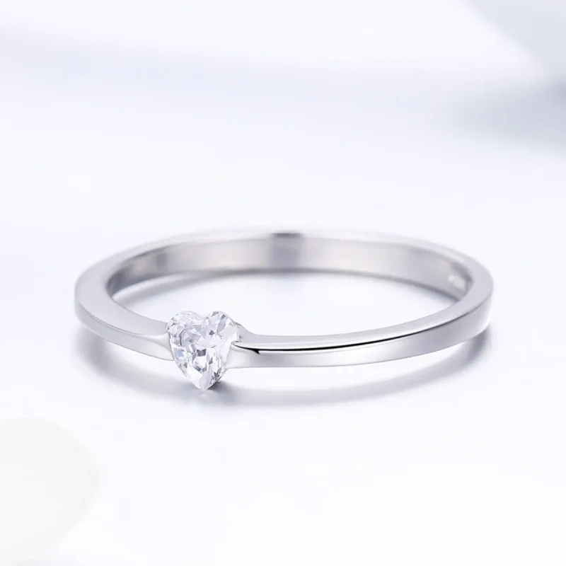 (bilde for) Pandora Style Silver Simple Grace Ring - SCR450 - Vis 3