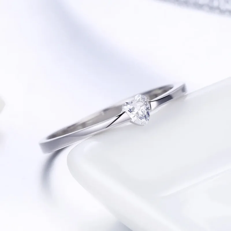 (bilde for) Pandora Style Silver Simple Grace Ring - SCR450 - Vis 4