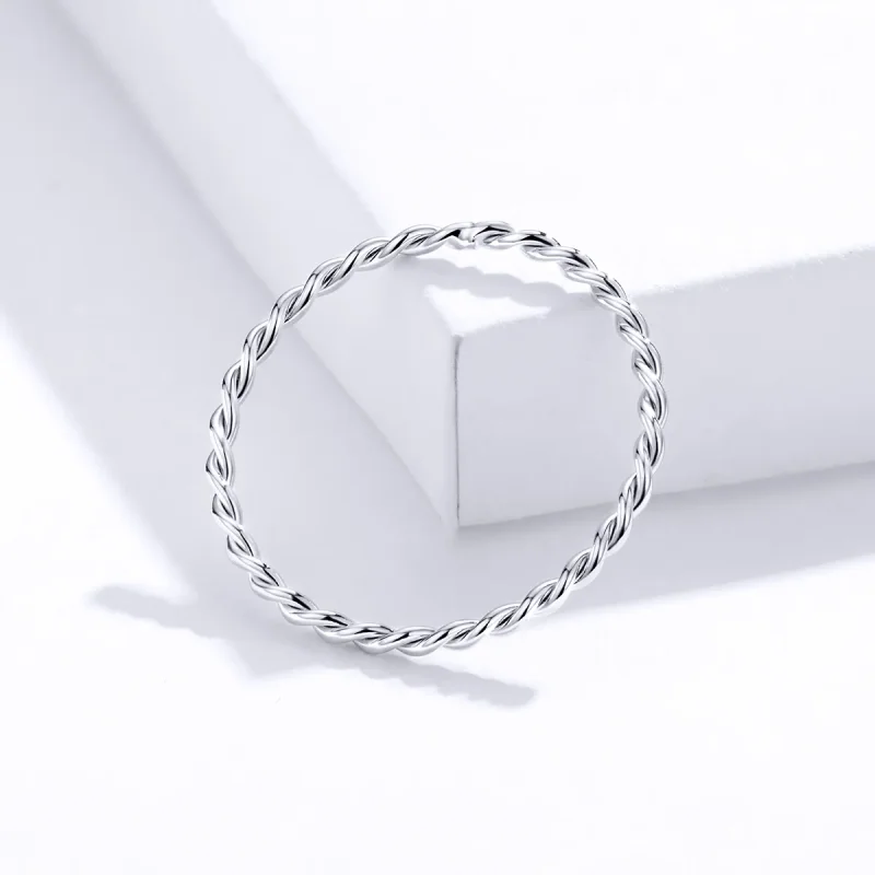 (bilde for) Pandora Style Silver Slim Ring - SCR640 - Vis 4