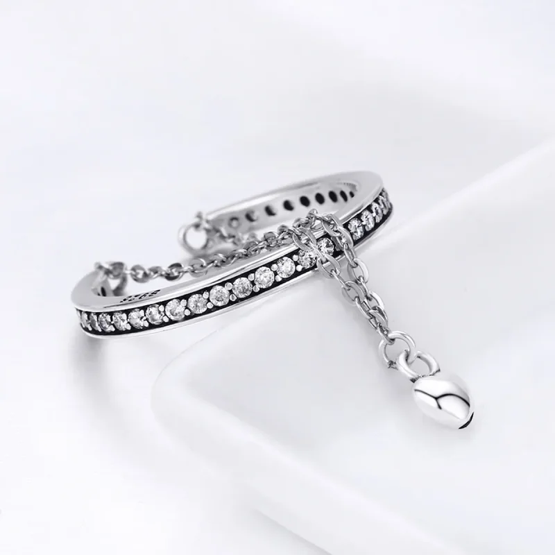 (bilde for) Pandora Style Silver Special One Ring - SCR291 - Vis 6