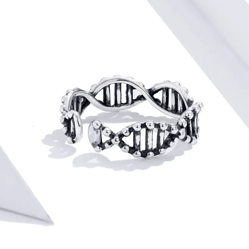 (bilde for) Pandora Style Sølv DNA Åpen Ring - SCR643 - Vis 4