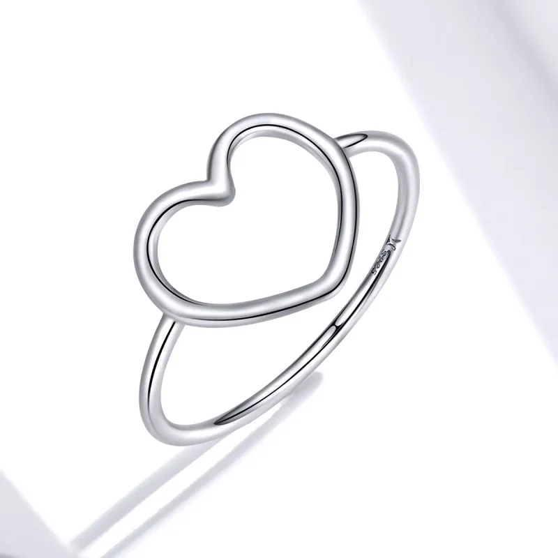 (bilde for) Pandora Style sølv hjertering - SCR641 - Vis 2