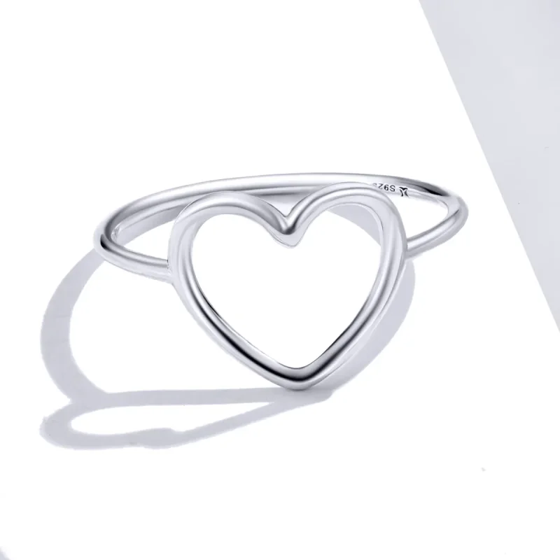 (bilde for) Pandora Style sølv hjertering - SCR641 - Vis 3