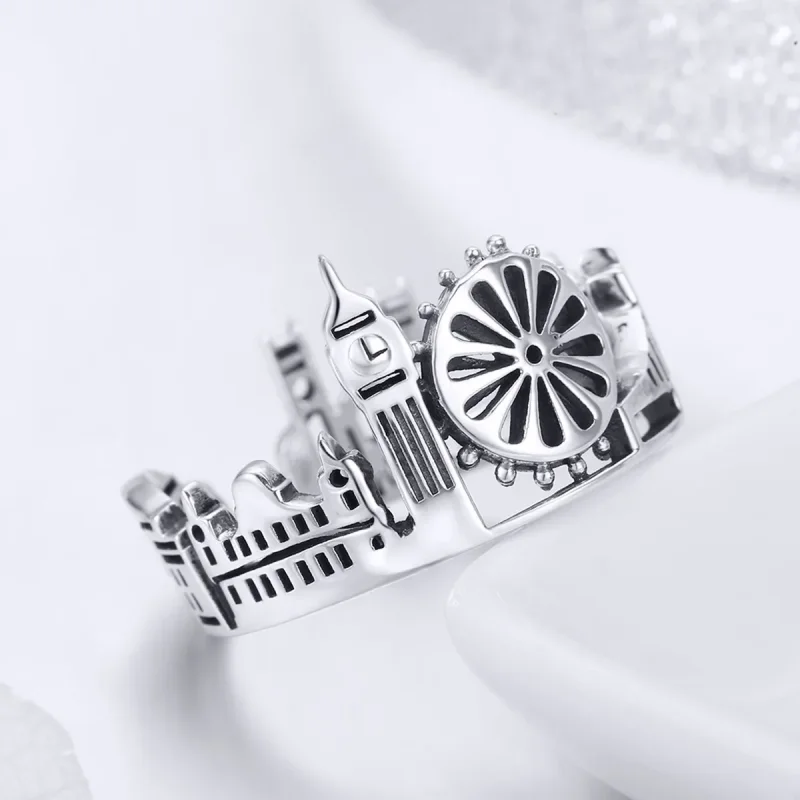 (bilde for) Pandora Style Sølv London Ring - SCR474 - Vis 2