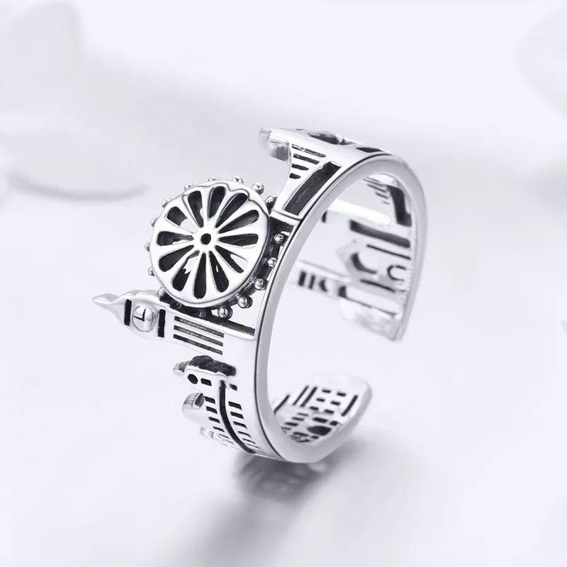 (bilde for) Pandora Style Sølv London Ring - SCR474 - Vis 3