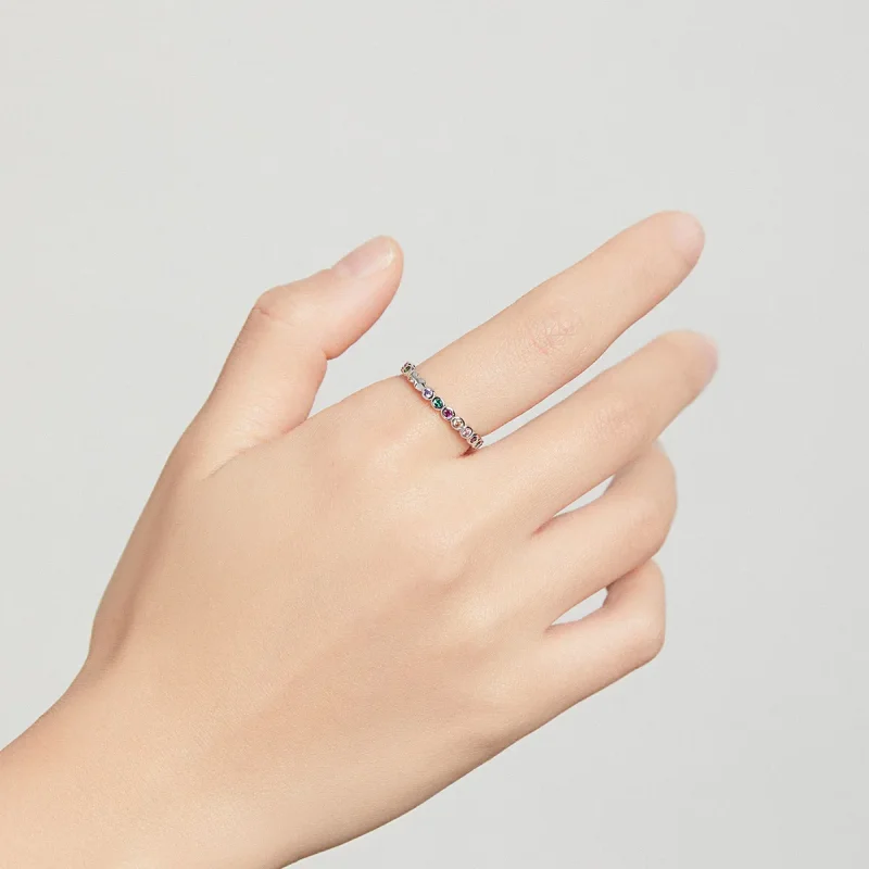 (bilde for) Pandora Style Sølv Lucky Ring - SCR714 - Vis 7