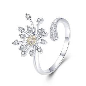 (bilde for) Pandora Style Sølv Løvetann Love Ring - SCR471