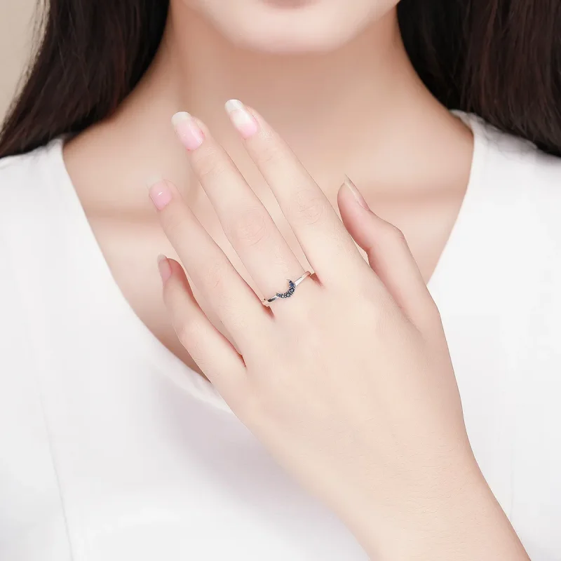 (bilde for) Pandora Style Sølv Stjernehimmel Ring - SCR437 - Vis 5