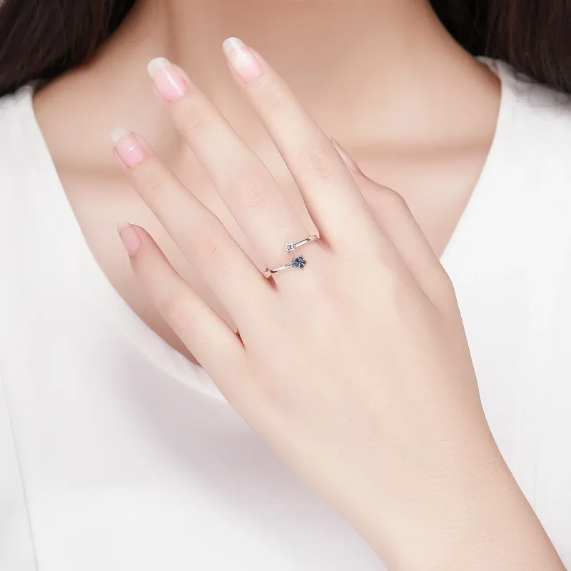 (bilde for) Pandora Style Sølv Stjernehimmel Ring - SCR437 - Vis 6